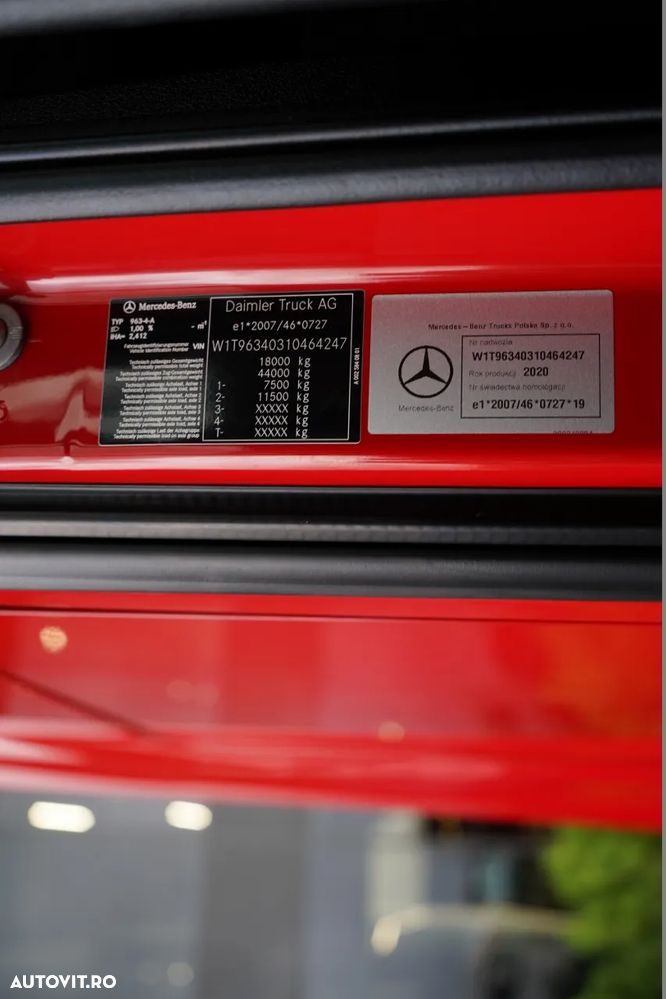 Mercedes-Benz ACTROS 1845 / BIG SPACE / 2020 - 37
