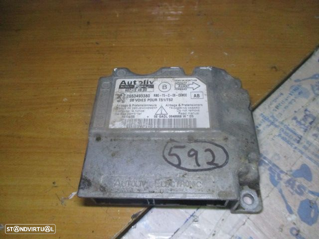 Modulo Airbag 9653493380 PEUGEOT 307 SW 2005 PEUGEOT 307 2005 1.6HDI 90CV 5P CINZA - 4
