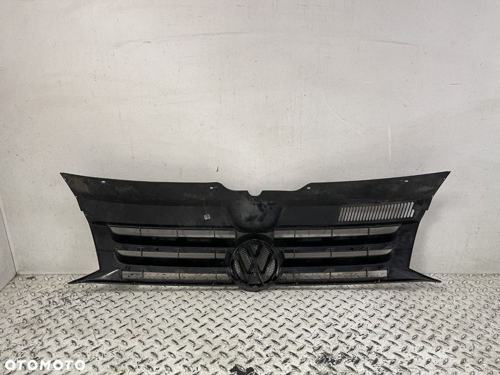 GRILL ATRAPA ZDERZAKA PRZÓD VW T5 LIFT T6 10-15 ORYGINAŁ 7E0853653 - 5