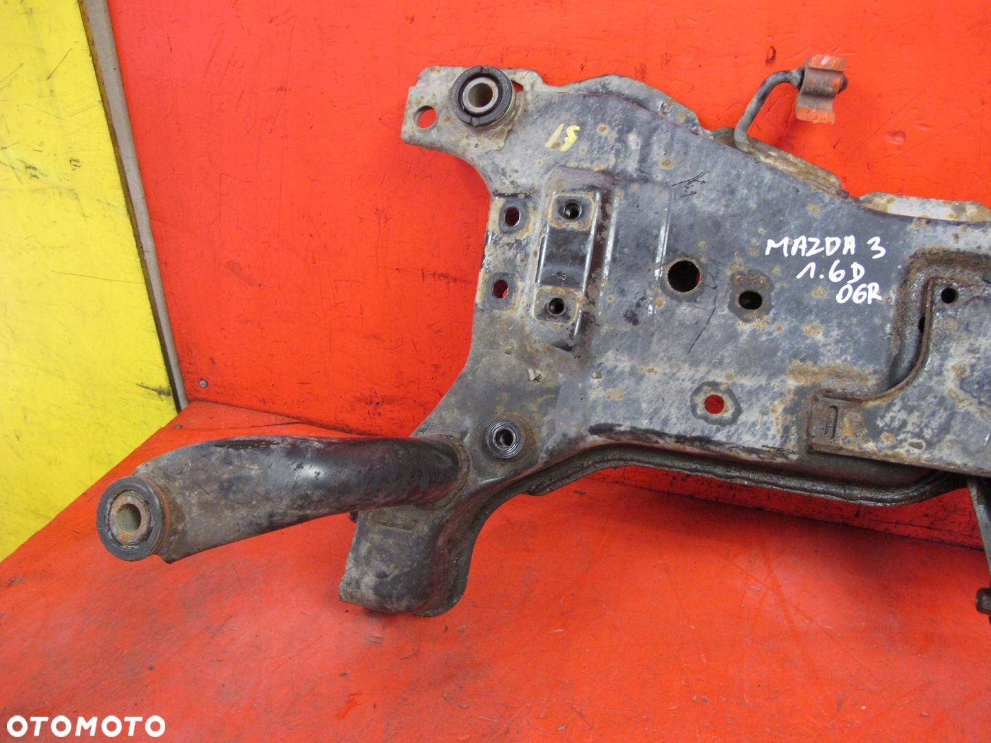MAZDA 3 BK 03- SANKI KOŁYSKA WÓZEK TRAWERS PRZÓD - 3