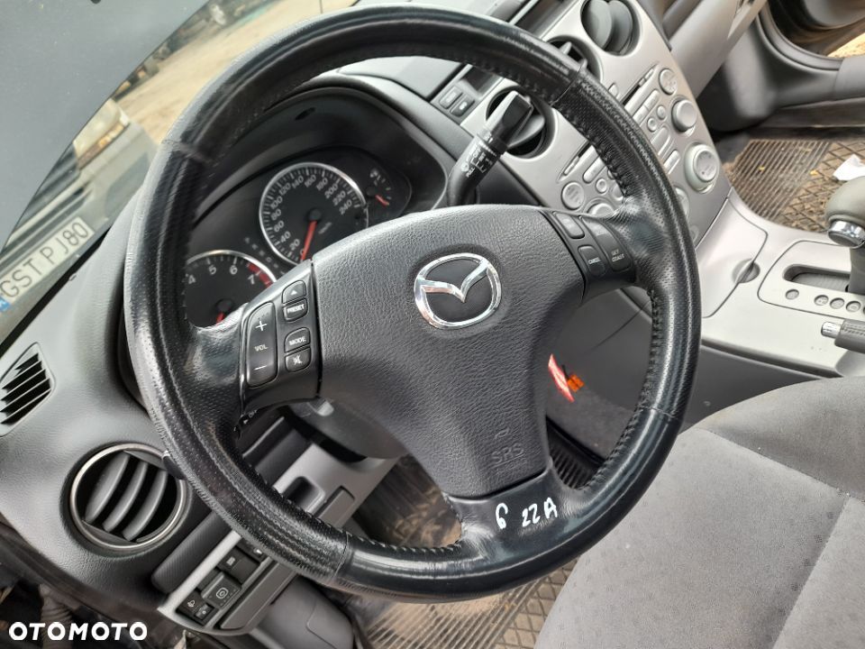 MAZDA 6 KIEROWNICA SKÓRA MULTI TRÓJRAMIENNA AIRBAG - 2