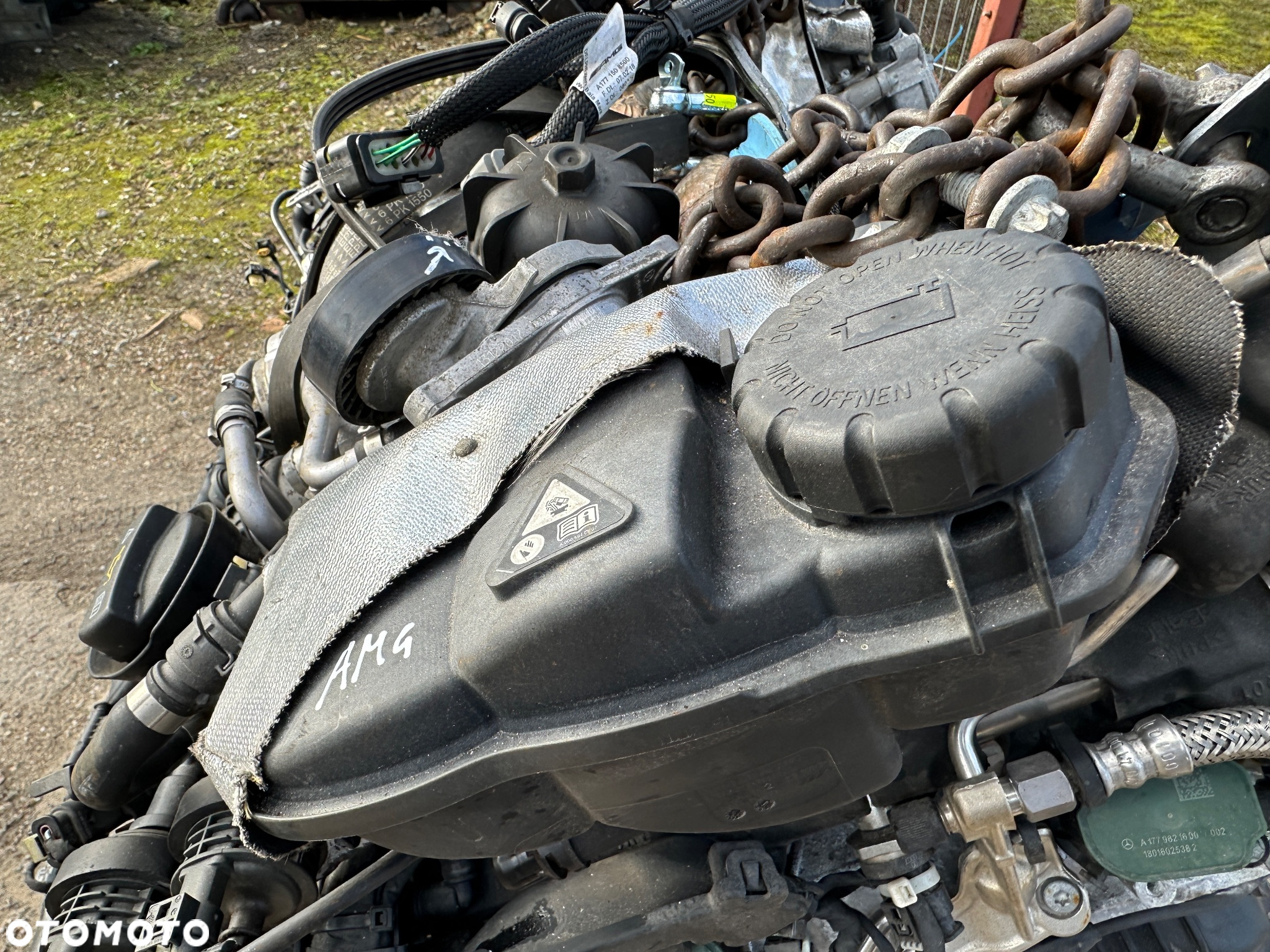 mercedes silnik 63 AMG m177 s63 e63 s222 gt x290 e213 g63 c63 engine - 6