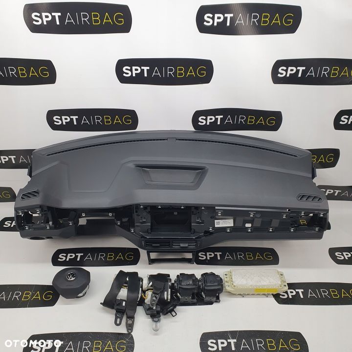 VW T-CROSS 2GM DESKA ROZDZIELCZA KONSOLA KOKPIT PULPIT PODUSZKI AIRBAG AIR BAG PASY KIT SET - 1