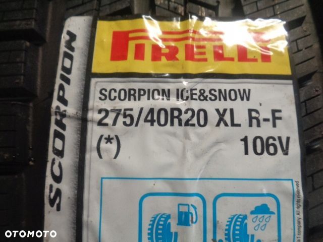 2X PIRELLI SCORPION ICESNOW 275/40R20 106V  XL RUN FLAT - 7