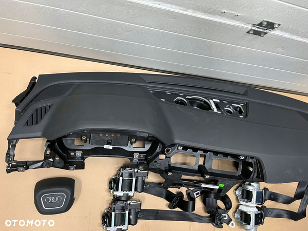 KONSOLA AUDI Q5 80A DESKA AIRBAG PASY KOKPIT AUDI SQ5 SLine KOMPLET SOUL