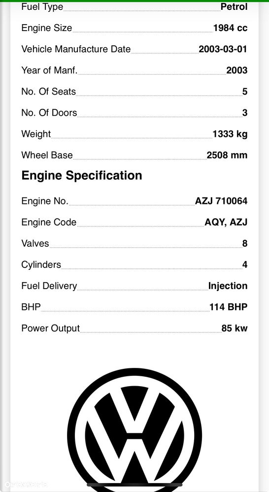 SILNIK BEETLE AZJ 2.0 B 8V KOMPLETNY vw  SKODA OCTAVIA I GOLF IV 4 film video - 5