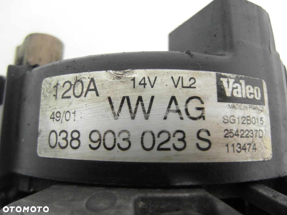 ALTERNATOR OPEL VECTRA B 2.0 DTI 038903023S - 6