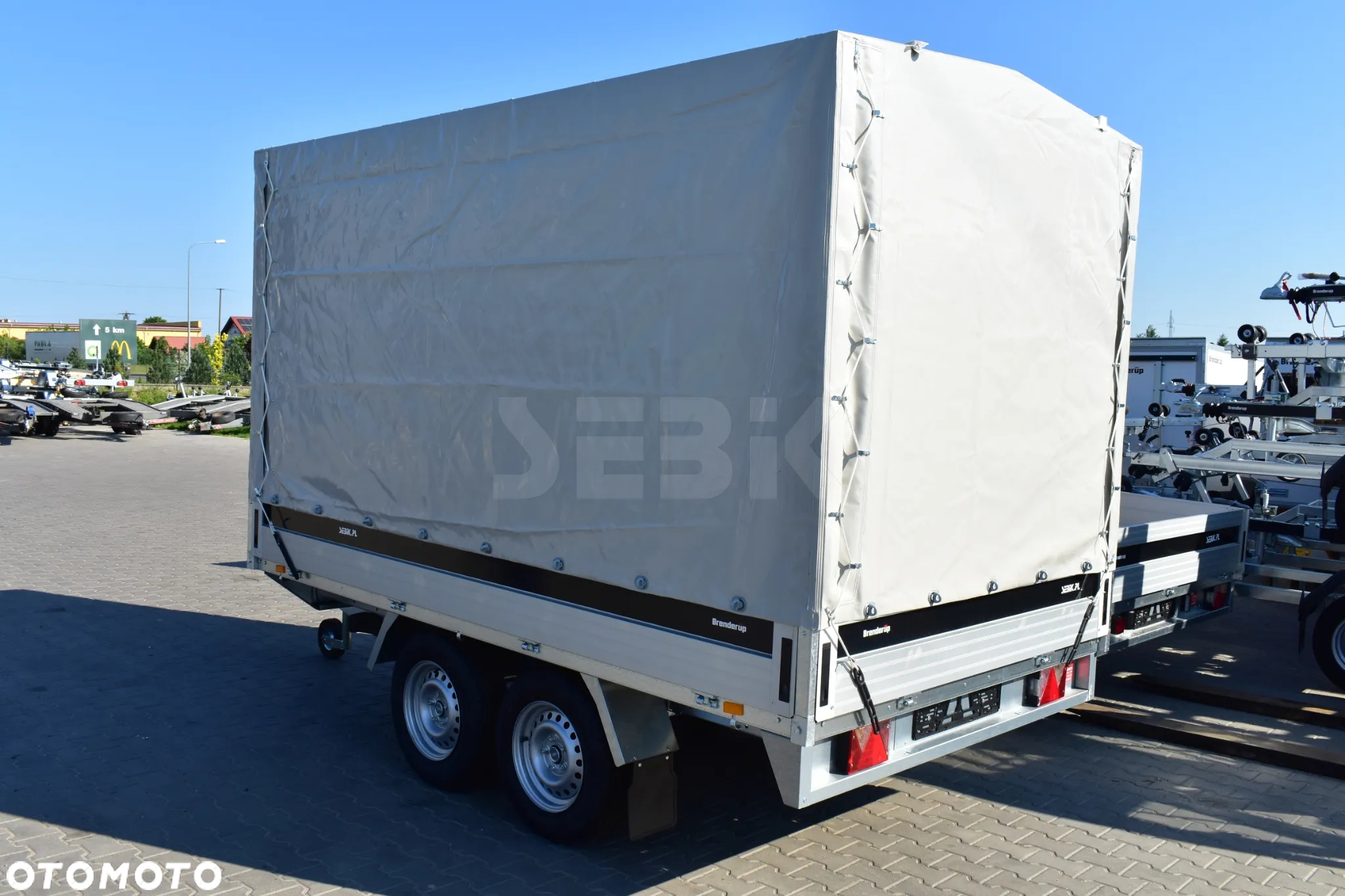 Brenderup SUPER MOCNA PRZYCZEPA 5420 ATB OTWIERANE WSZYSTKIE BURTY - 20
