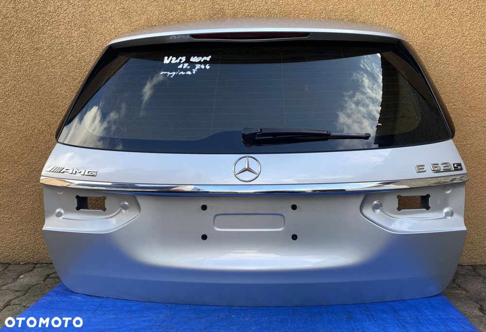 MERCEDES E W213 63S AMG / 775 / A2137400010 KLAPA BAGAŻNIKA TYLNA TYŁ - 1