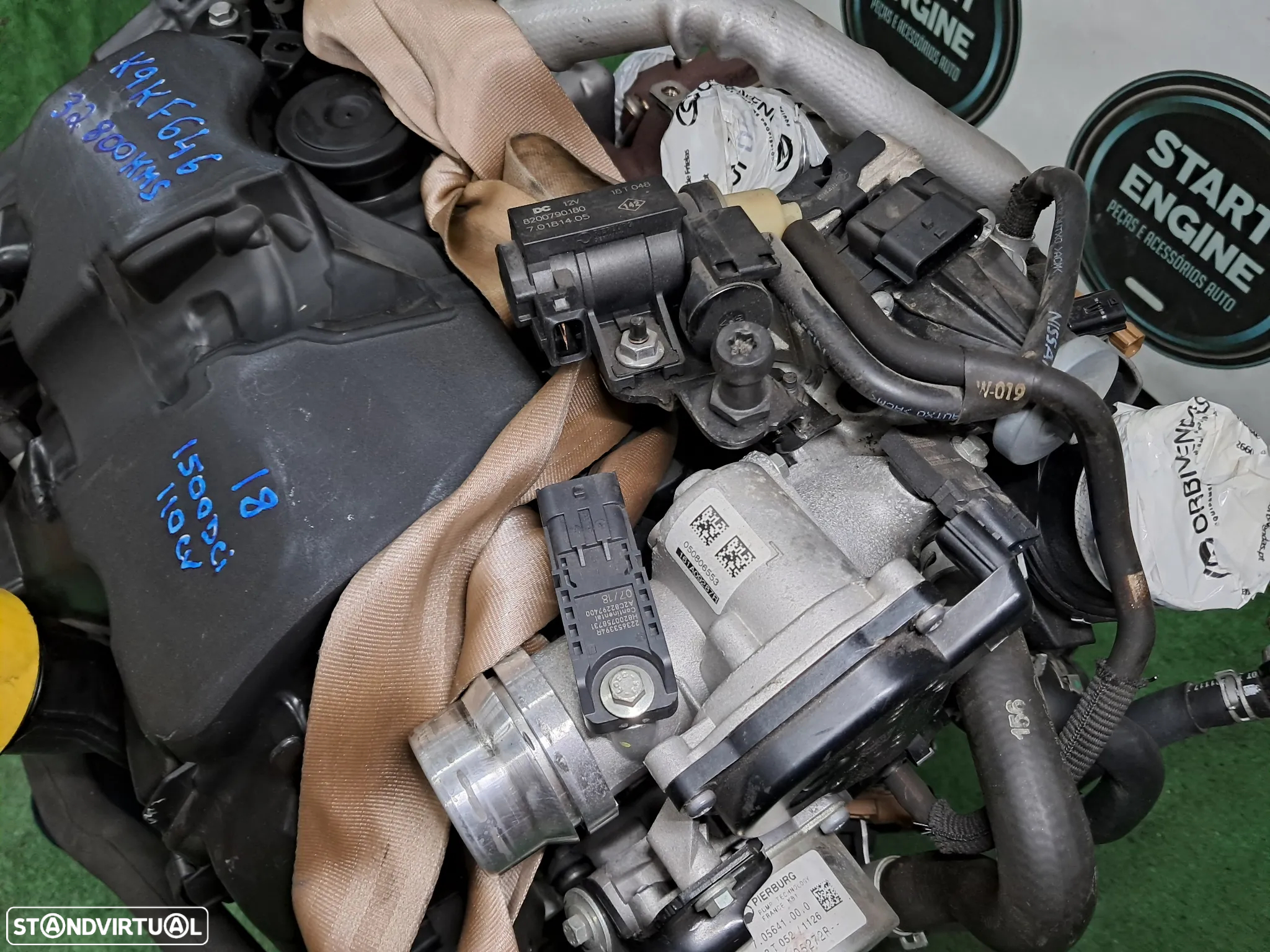 Motor 1.5 Dci 110 cv K9k646 Megane III Scenic Captur laguna - 12