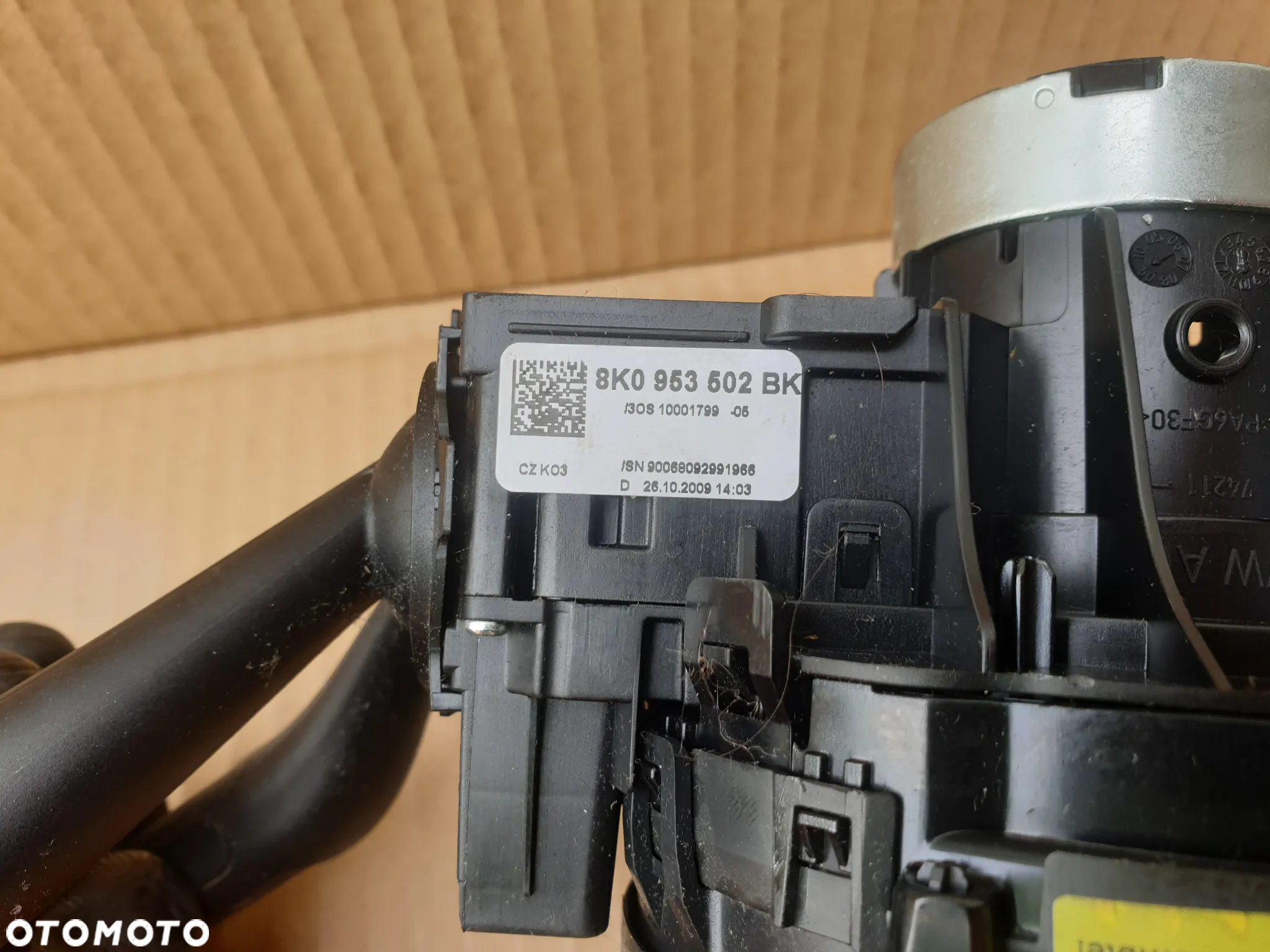 TAŚMA MANETKI PRZEŁĄCZNIK ZESPALONY 8K0953568F 8K0953502 BK AUDI Q5 A4 A5 A6 A7 - 3