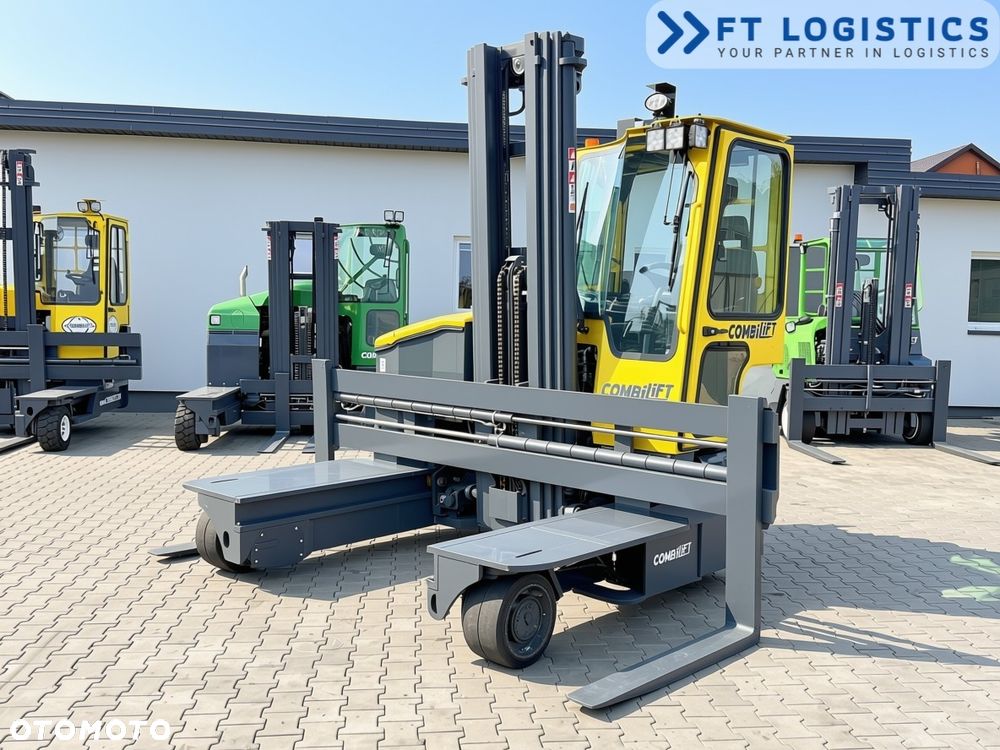Combilift WÓZEK CZTEROKIERUNKOWY - WIELOKIERUNKOWY | COMBILIFT C4000ET | ELEKTRYCZNY | TRIPLEX 6350MM | SZEROKI 3350MM POZYCJONER WIDEŁ | JEDYNE 61 MOTOGODZINY | WOLNY SKOK | NOWE OPONY | PO SERWISIE | STAN IDEALNY