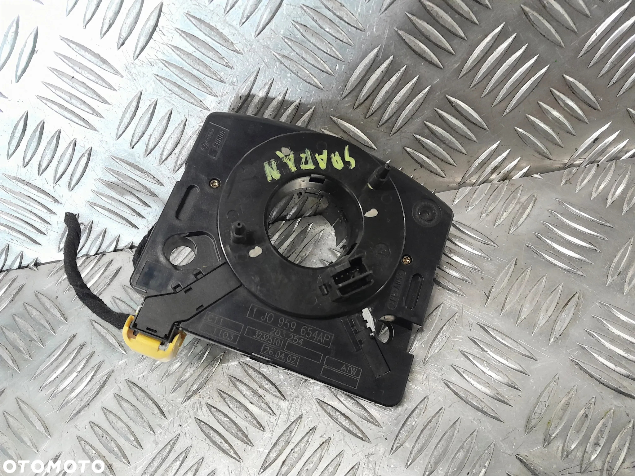 Czujnik kąta skrętu VW Audi Seat Skoda 00-10r. 1J0959654AP - 3