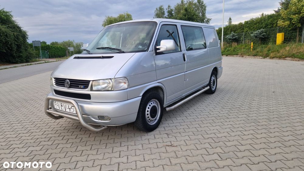 Volkswagen TRANSPORTER T4 Elektryka Tempomat Dubel Kabina Brygadówka Rury Hak - 1