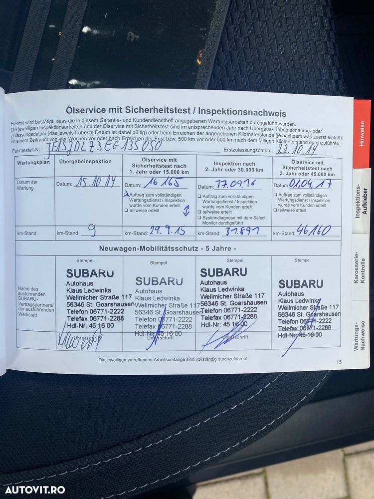 Subaru Forester 2.0D Exclusive - 23