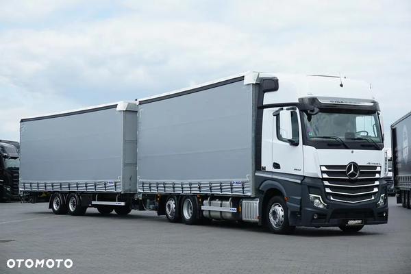 Mercedes-Benz ACTROS / 2542 / ACC / E 6 / MP 5 / ZESTAW PRZESTRZENNY / GIGA SPACE