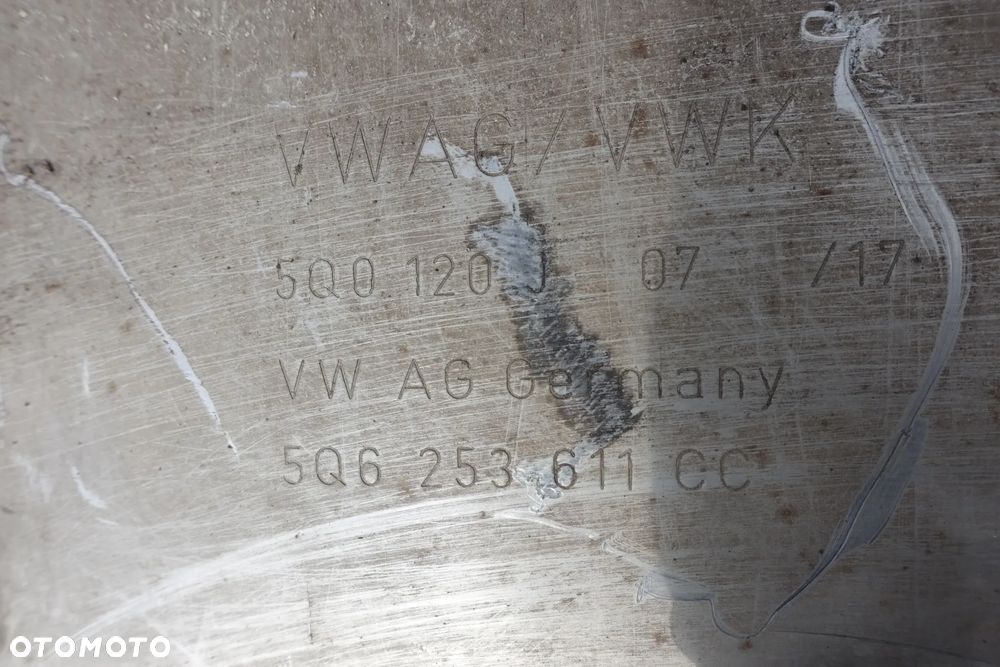 TŁUMIK KOŃCOWY VW GOLF VII 1.6 TDI 17r. 5Q6253611CC - 5