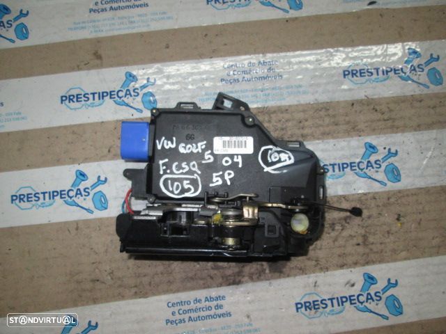 Fecho 3D1837015 VW GOLF 5 2004 FE VW TOURAN 2005 2.0TDI 140CV 5P CINZA FE 9 PINOS - 1