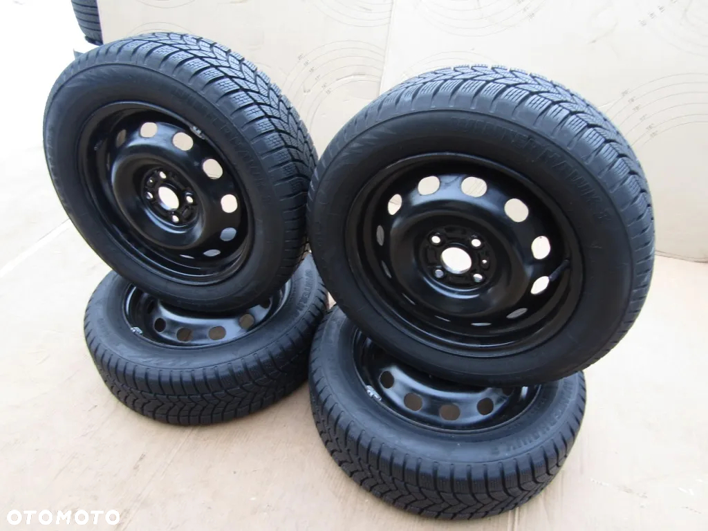 4x Felgi Koła 15 Suzuki Splash Opel Agila B II 5.5j 4x100 ET50 Opony Zimowe - 3