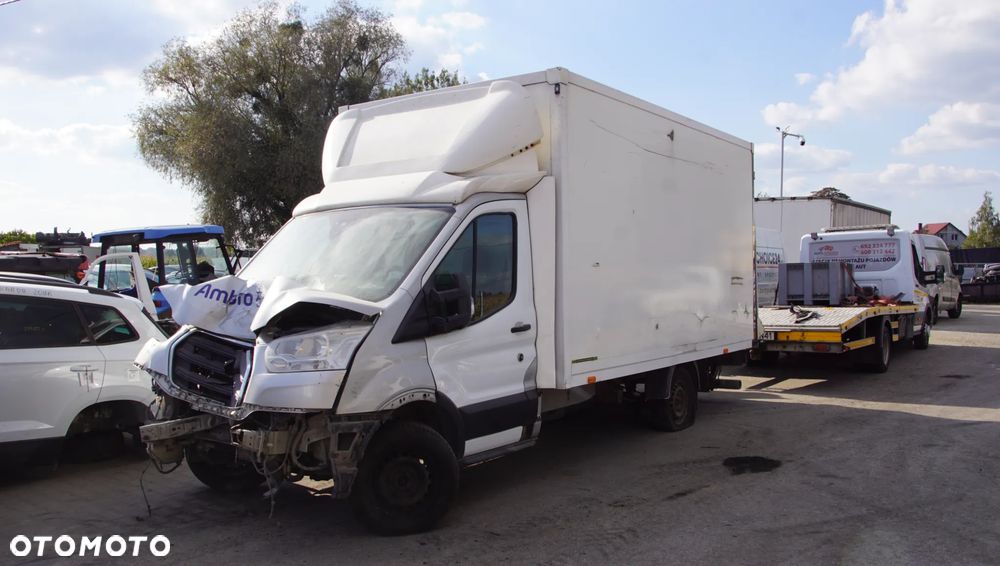 Auto na części - Ford Transit MK8 Lift 2.0 TDCI 131 KM BKFB KK2P-7000-EA 436 2019R Silnik Skrzynia Drzwi Lusterko Zderzak Błotnik Szyba Zabudowa Deska Kokpit Sterownik Moduł Czujnik Licznik Kierownica Panel - 8