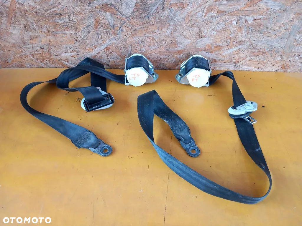 Pas Bezpieczeństwa Tylny II Rząd Lewy Tył Vw Transporter T5 7H0857811B - 1