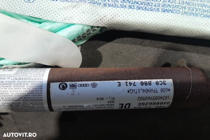 Airbag cortina stanga 3C0880741E 3C0880741E Volkswagen VW Passat B6 [ - 3