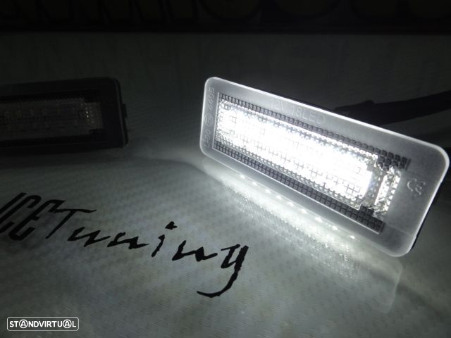 Suporte de lâmpada de matricula com led branco para SMART Fortwo 450, 451 (1998-2014) - 17