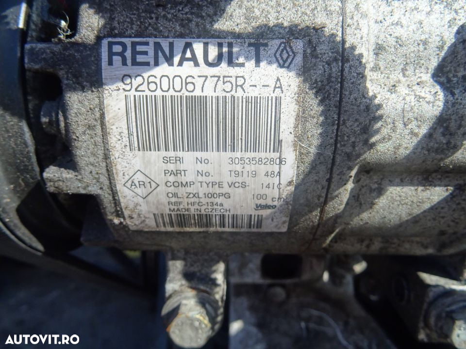 Vand Clima Compresor Dacia Sandero 2 1.2 Benzina Euro5 din 2014 cod: 926006775R--A - 2
