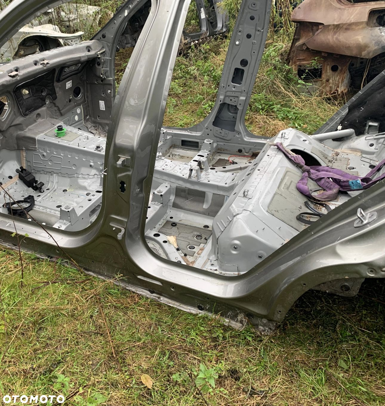 ĆWIARTKA LEWA STRONA DŁUGI PRÓG SŁUPEK B BMW X3 G01 X3M F97 - 2