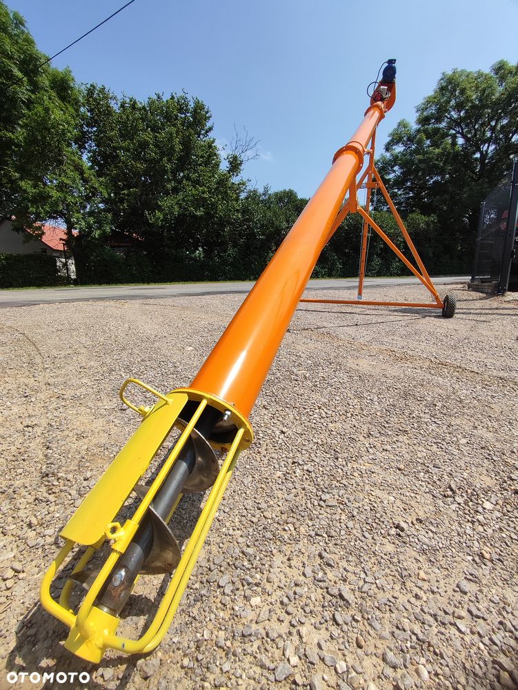 PODAJNIK/ PRZENOŚNIK ŚLIMAKOWY/Żmijka Do Zboża/ Pelletu/ Trocin Podajniki Przenośniki Ślimakowe Żmijki Fi 140 Fi 200 - 8