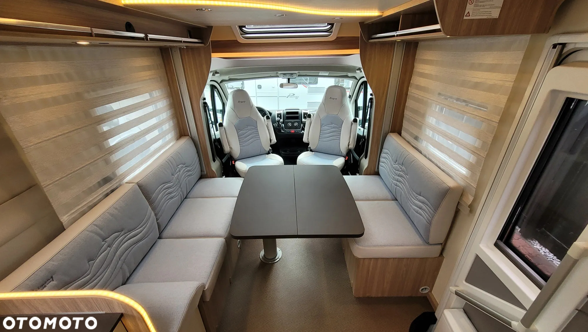 Burstner Delfin T 680 G | wersja HARMONY LINE | MAX DOPOSAŻONY | klimatyzacja stacjonarna, markiza, bagażnik rowerowy, kamera, wersja zimowa - 11
