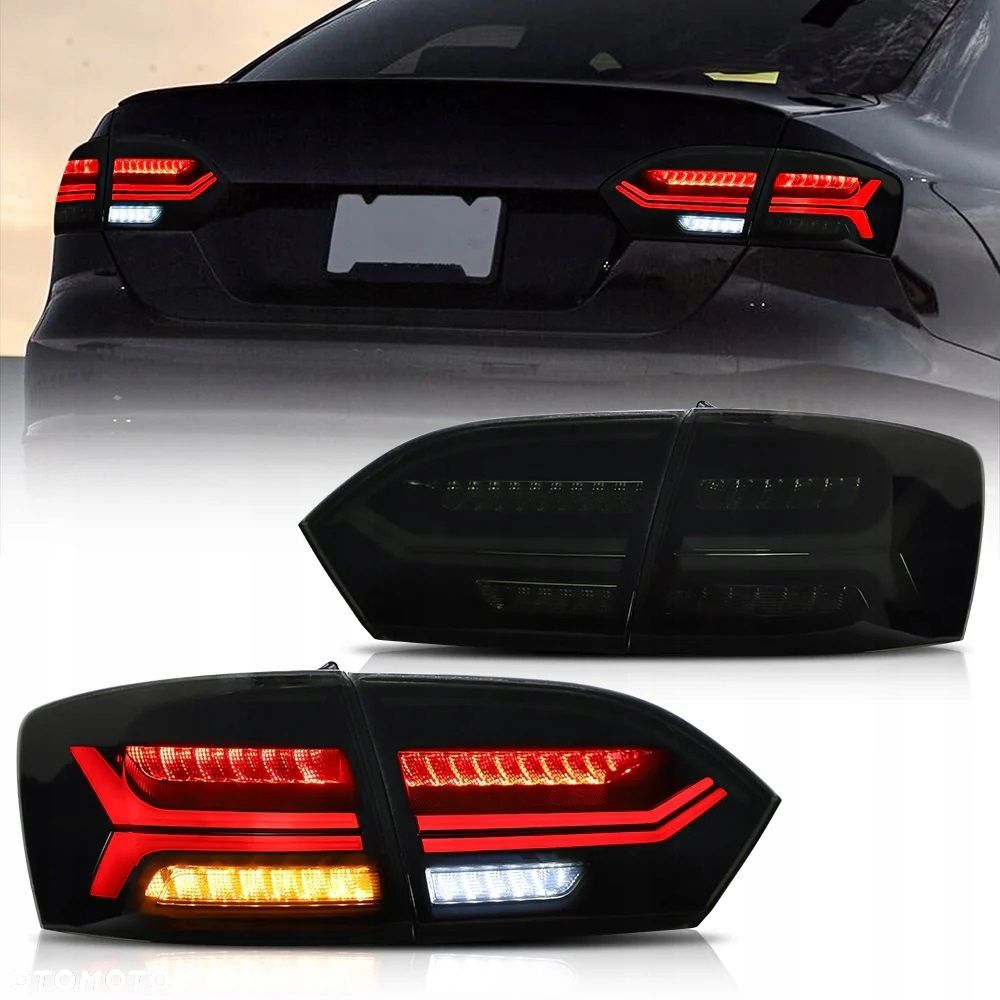 Lampy tyl ne kpl Vland Full LED Tuning Smoke VW Jetta VI 5c 6 2010-2014 - 4