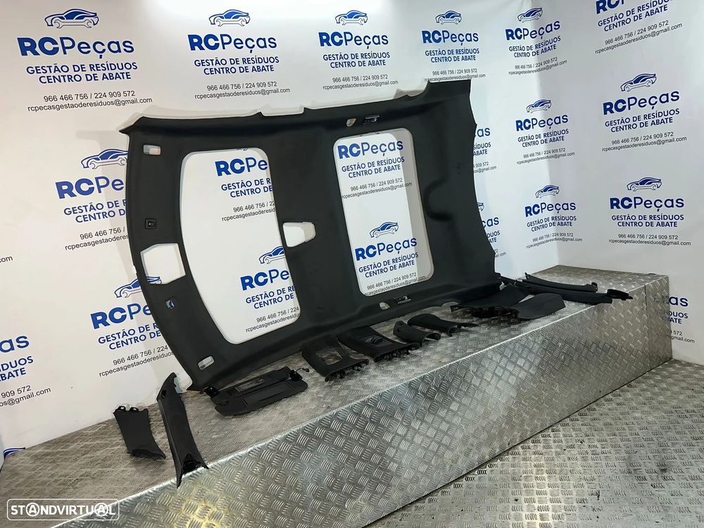 .Conjunto Interior Tecto Cúpula Preto Original PSA Citroen DS DS5 Chic 2011 - 2018 - 2