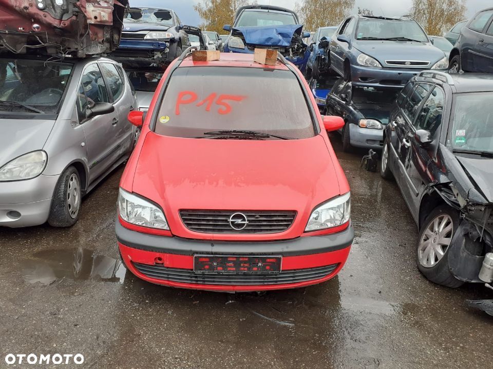 DRZWI LEWY TYŁ LEWE TYLNE OPEL ZAFIRA A MINIVAN - 2