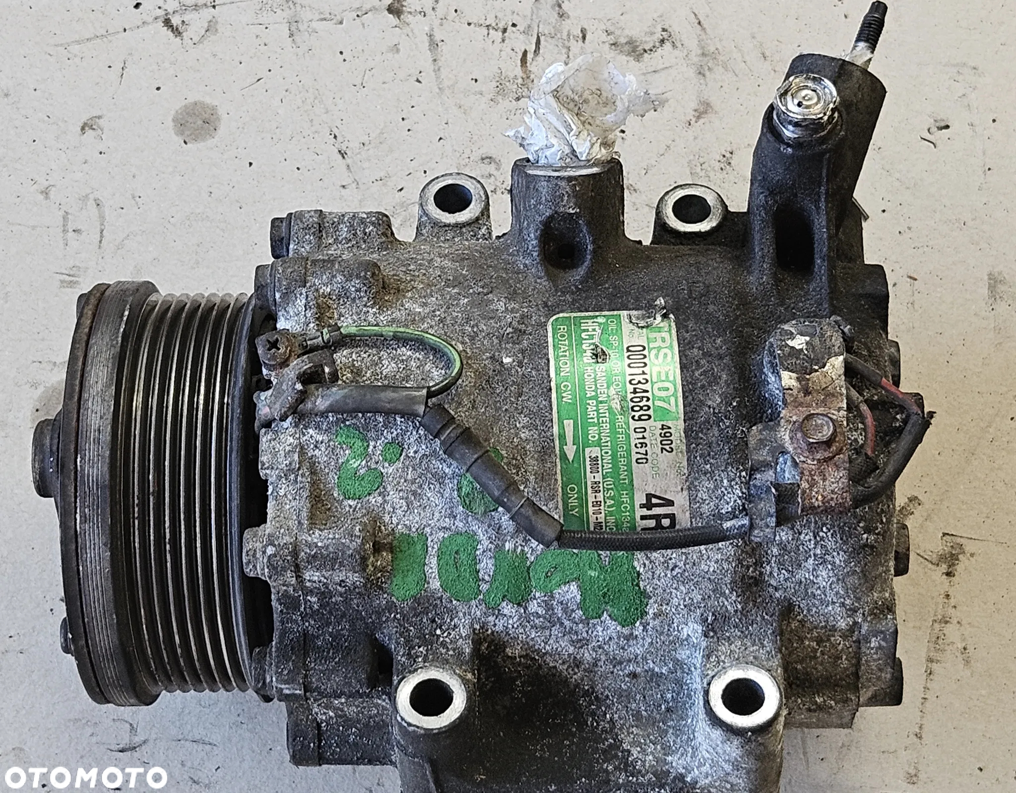 Honda CRV CR-V 3 III Civic Accord VIII 2.2 i-DTEC kompresor sprężarka klimatyzacji 447260 6080 447220-5900 4902 - 11