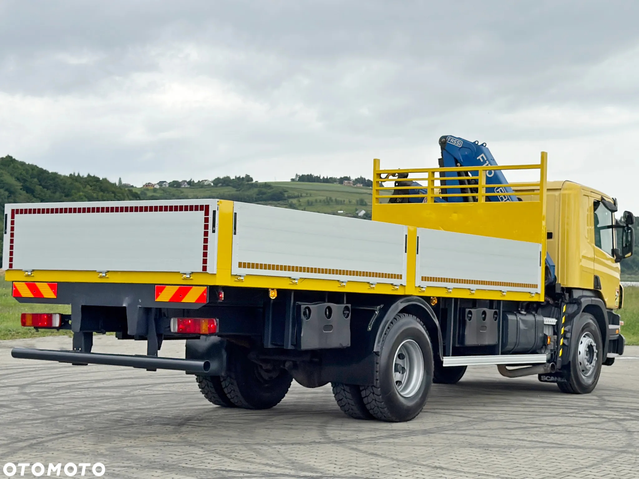 Scania P 270 * SKRZYNIA 6,15 m + FASSI F110A.23 + PILOT - 6
