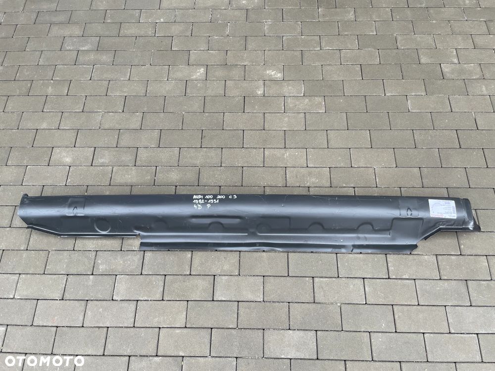 PRÓG PRAWY AUDI 100, 200 C3  1982-1991 - NOWY 4D - 1