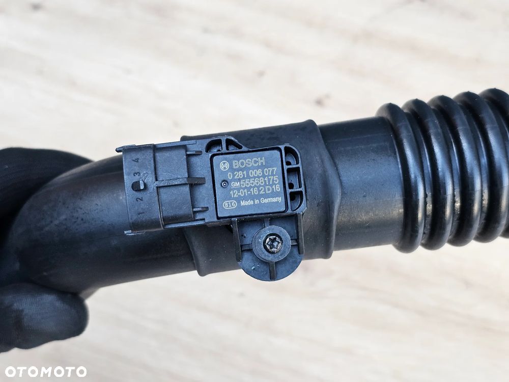 PRZEWÓD RURA WĄŻ INTERCOOLERA Z CZUJNIKIEM OPEL ASTRA J 1.4 TURBO 13377051 AK6 - 10