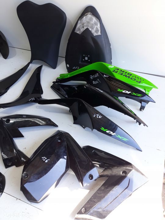 KAWASAKI ZX-10R BŁOTNIK OGON OWIEWKA SIEDZENIE - 3