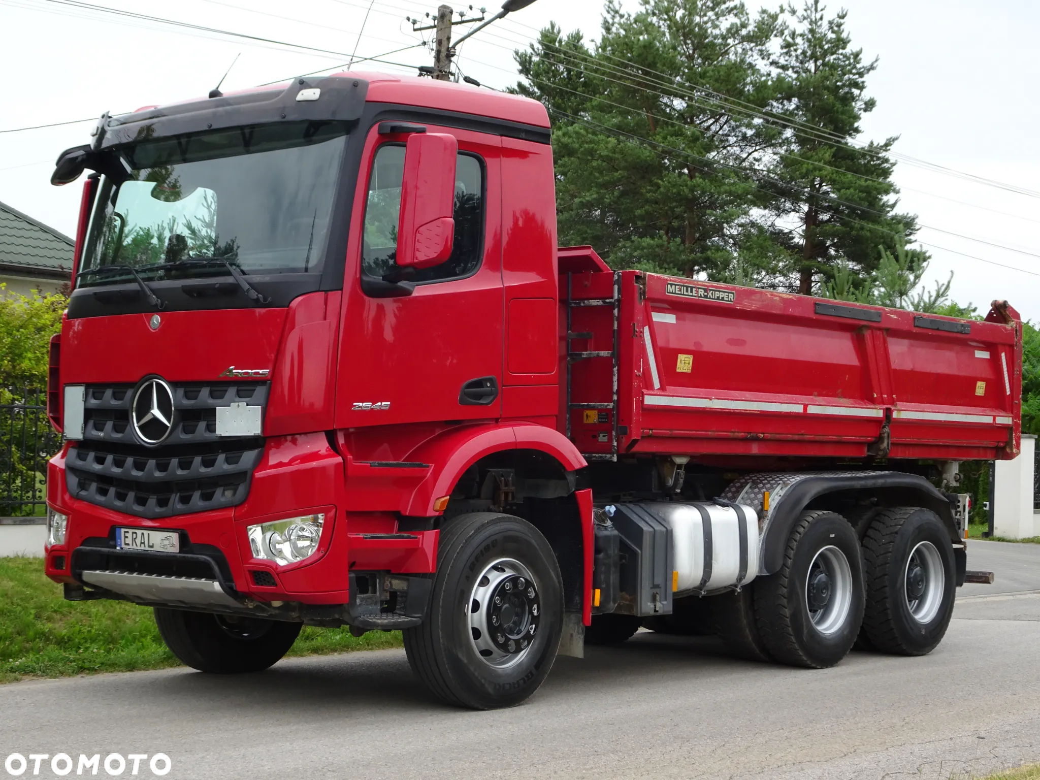 Mercedes-Benz Arocs 2645 6x4 Wywrotka Meiller Hydroburta Sprowadzony Z Niemiec Stan Idealny 3 Stronny Kipper - 3
