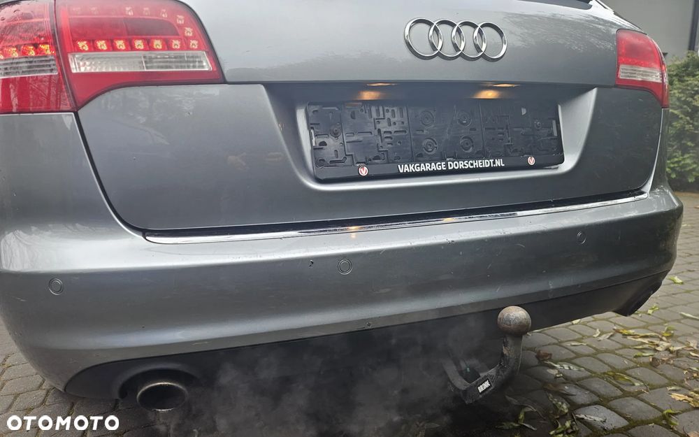Audi A6 C6 lift kombi avant  zderzak tył tylny PDC LY7G - 3
