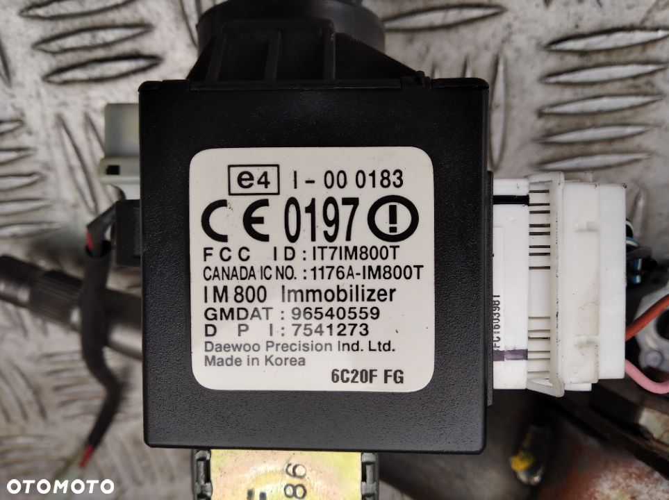 Stacyjka Chevrolet Kalos 7541273 - 4