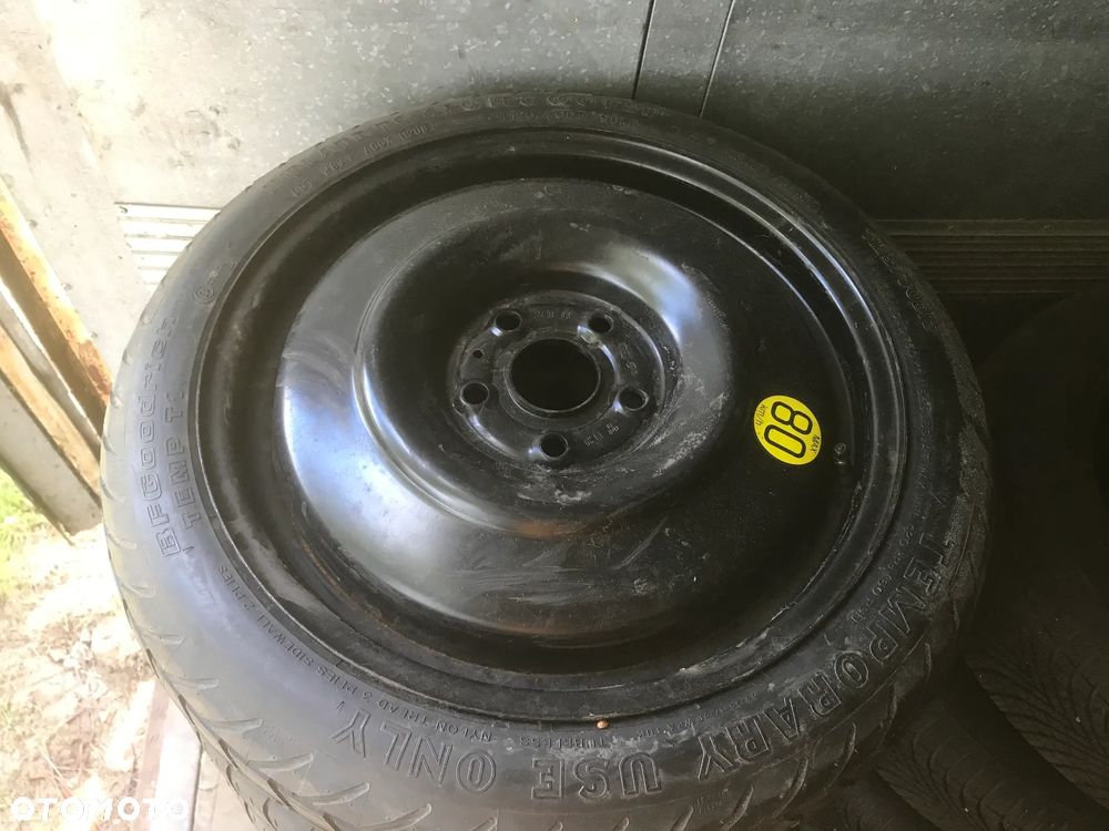 Koło Dojazdowe Dojazdówka Toyota Corolla Auris Avensis Yaris Cross 17 5x114,3 Koło Zapasowe - 1