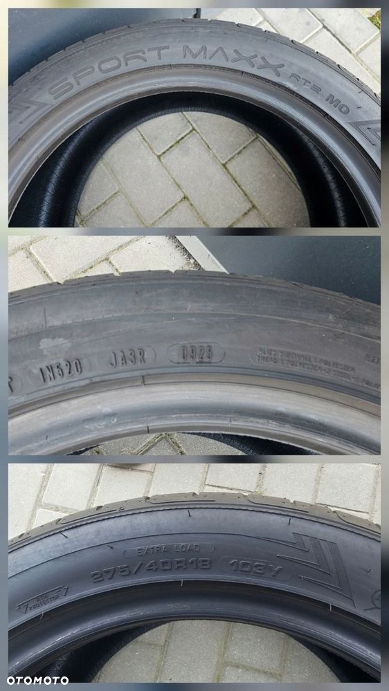 Dunlop SportMaxx RT 2 275/40R18 103 Y MO - 5