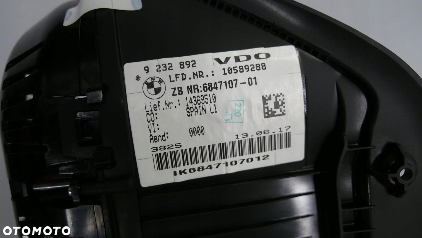 BMW F20 F21 F22 F23 LICZNIK ZEGARY BENZYNA SPORT LINE EUROPA 6847107 - 9