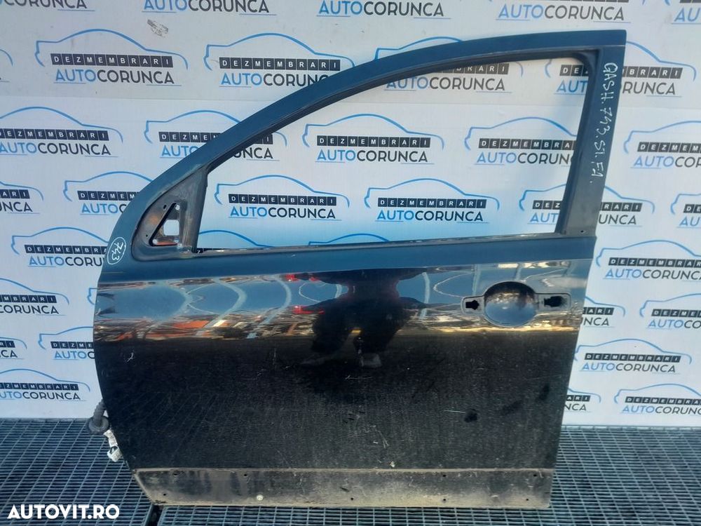 Usa Stanga Fata Nissan Qashqai Facelift 2010 - 2013 SUV 4 Usi NEGRU (743) FARA MACARA ... - 1