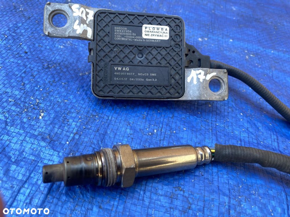 AUDI Q7 4M 4M0907807F NOX CZUJNIK SONDA LAMBDA ORYGINAŁ 85tys km ORYGINAŁ - 3