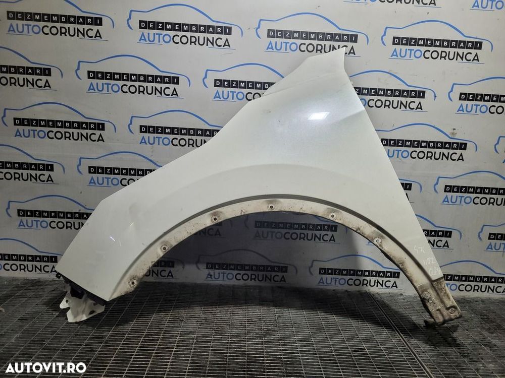 Aripa Stanga Fata Nissan Qashqai J11 2013 - 2017 4 Usi Alb QAB (1182) - 1