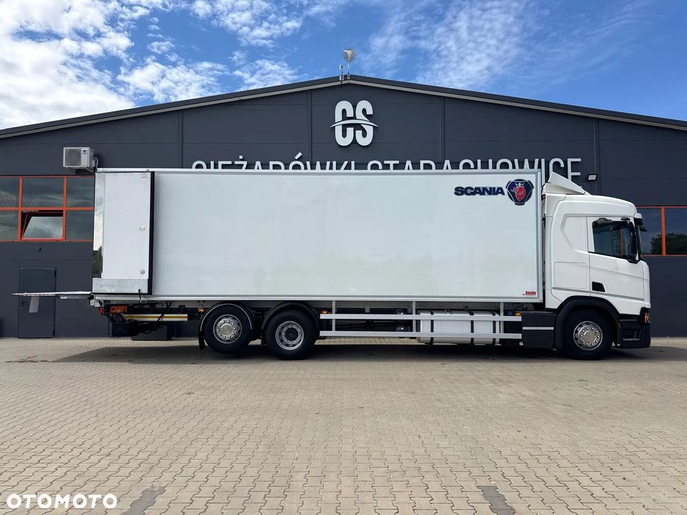 Scania R 450 chłodnia // 22 Epal // Świeżo z Niemiec! // sypialka // winda DHOLLANDIA // kühlkoffer, refrigerated box, fridge - 12