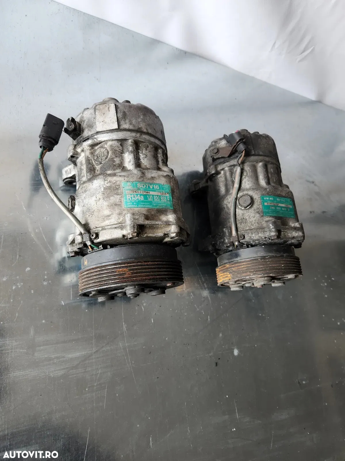 Compresor Clima Aer Conditionat AC Vw Golf 4 Bora Skoda Octavia 1JF Vw Transporter T5 Cod 7HD - 7